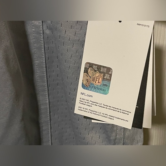 DK Metcalf Seattle Seahawks Wolf Gray Football Jersey Nike NFL Men’s Sz 3XL NEW - Picture 6 of 12